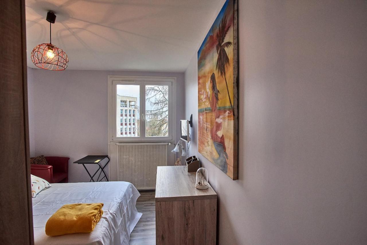 Chambres A Louer Dans Appartement Balcon - Wifi - Parking Gratuit Nevers Bagian luar foto